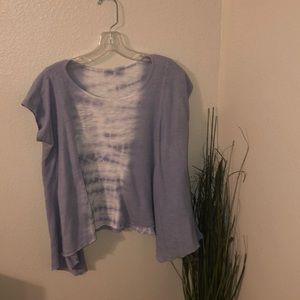 Flowy tie dye shirt